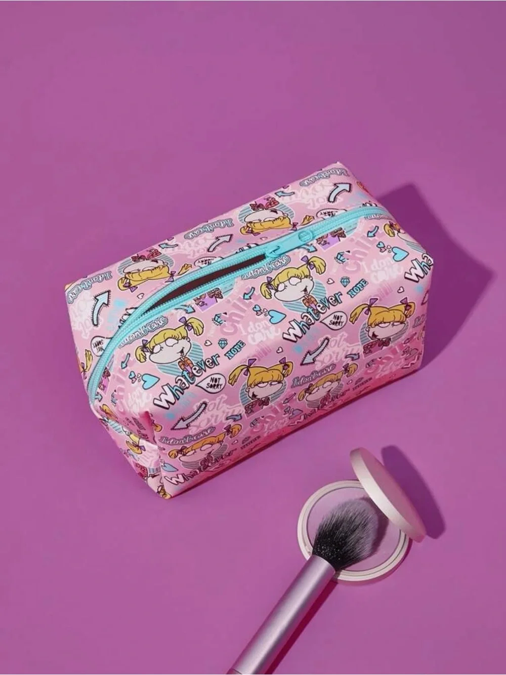 90s nickelodeon angelica rugrats Travel Pouch